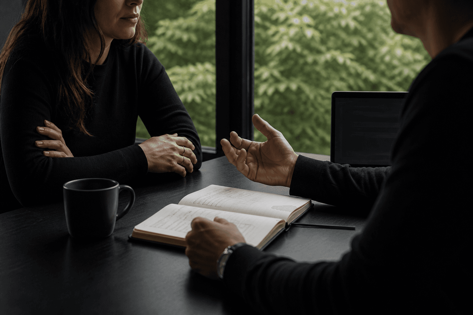 A conversation about a new project