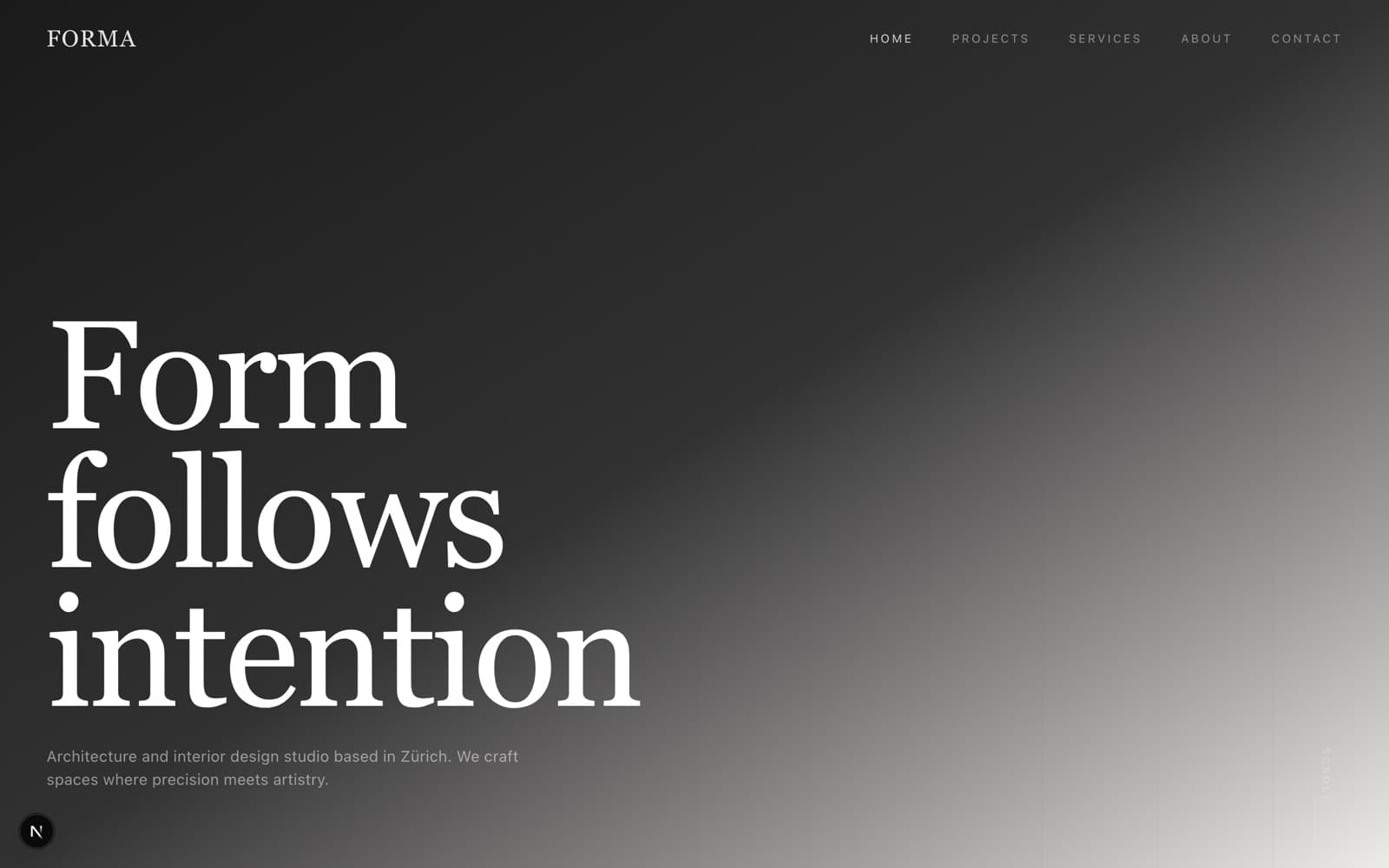 FORMA — Architektur-Template