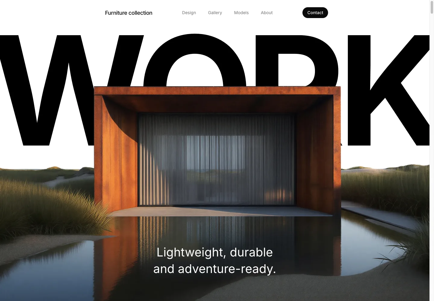 Modular living — Website preview